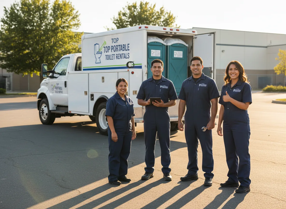 Short Term Porta Potty Rental company in Camden, IL